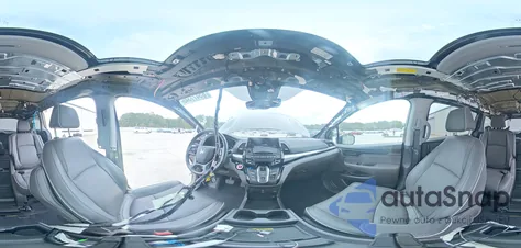 2022 Honda Odyssey Elite z USA, uszkodzony, nr VIN 5FNRL6H99NB023466